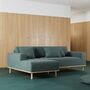 Vilmar Sofa 3-Sitzer Récamiere Links Form Blue Grey 0