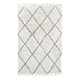 Berber rug HKLIVING wool black white 0