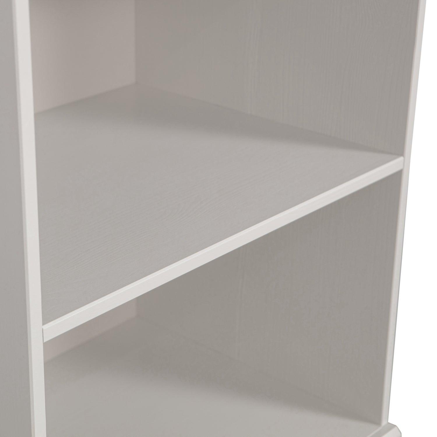Bold Bücherregel Holz Weiß 5
