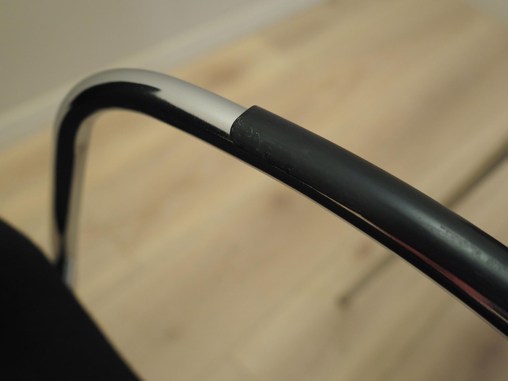 3x Esszimmerstuhl Schwarz 1970er Jahre 5