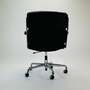 ES 104 Eames Lobby Chair Leder Schwarz 4