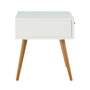 Nightstand Wood White 1