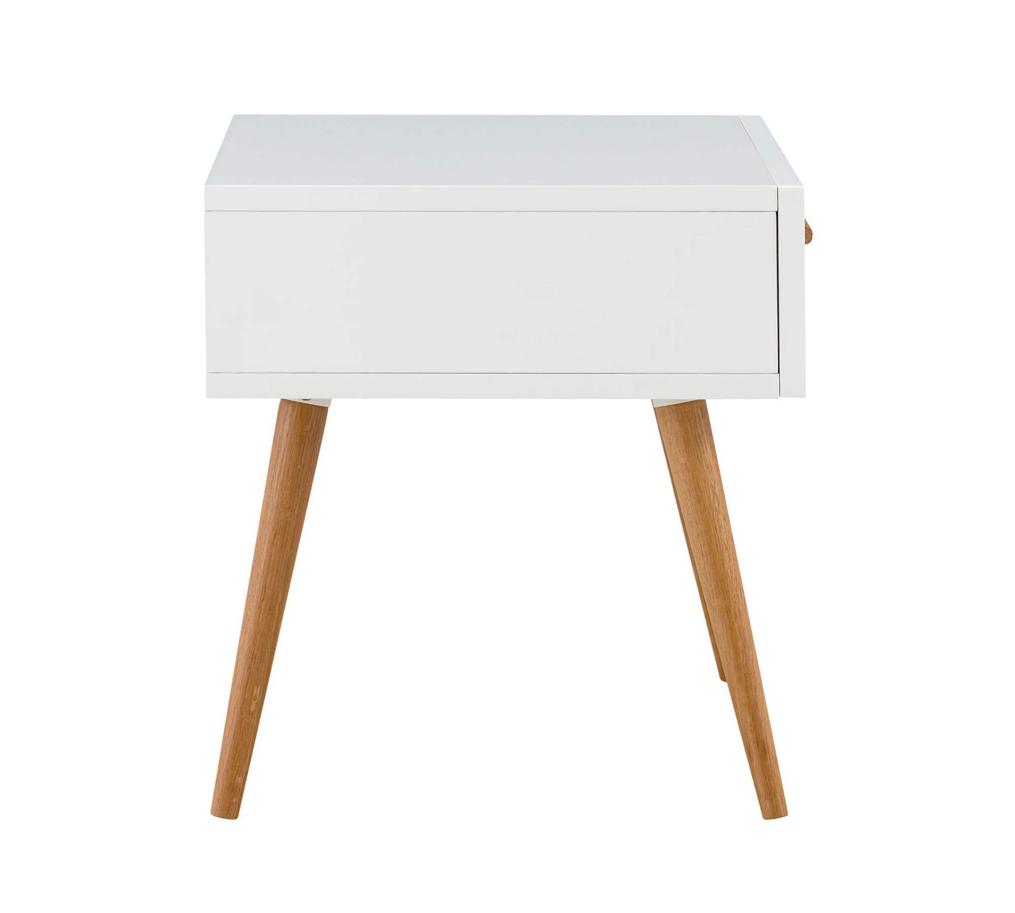 Nightstand Wood White 1
