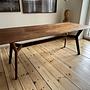 Esstisch Nussbaumholz Braun 4