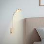 Cielo LED Wandleseleuchte Beige 2