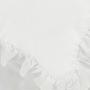 Levi Bedding Cotton with Ruffle White 150x200cm 2
