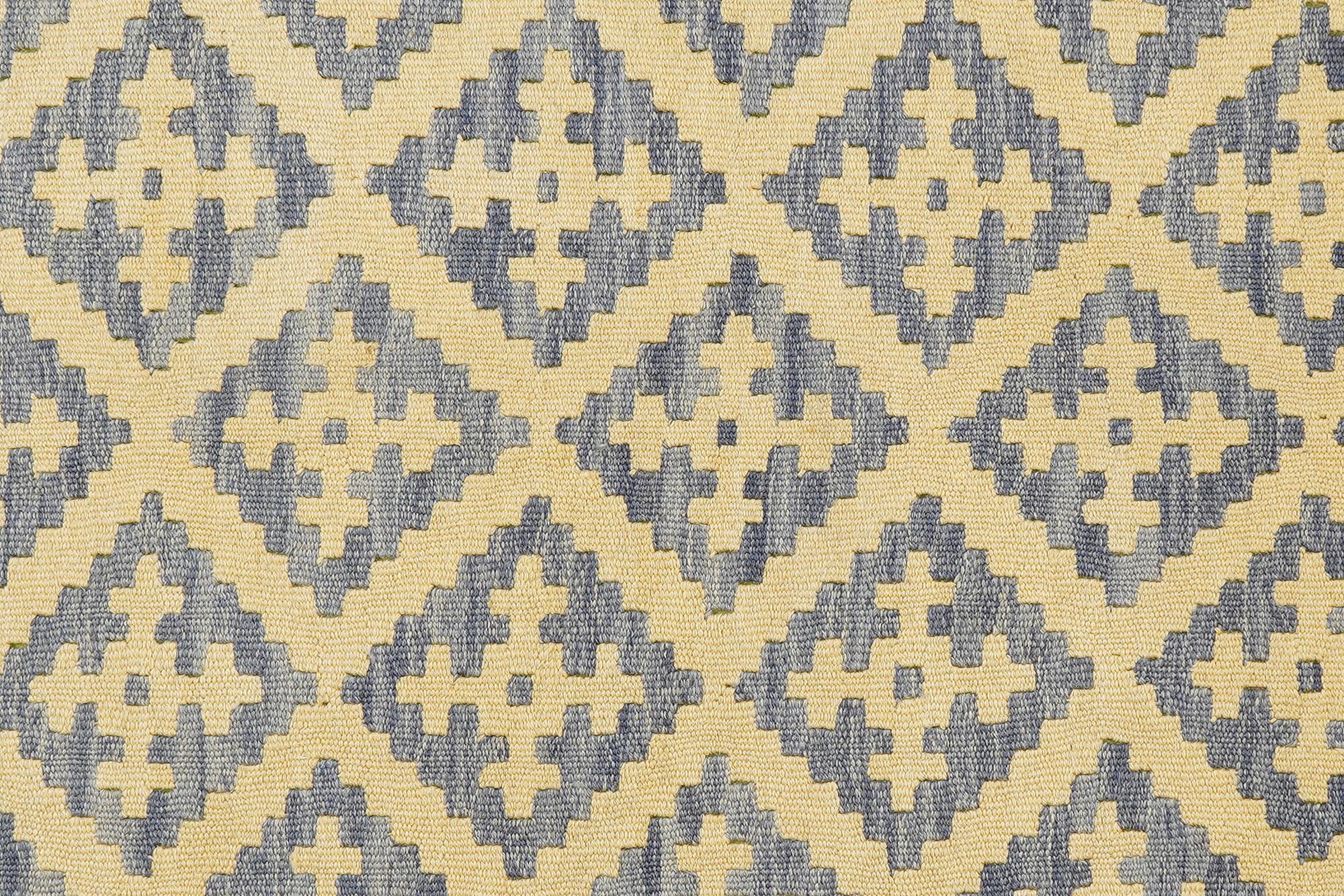 Tappeto Kilim Gashgai Lana Grigio 3