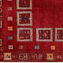Rizbaf Gabbeh-Teppich Wolle Rot 1