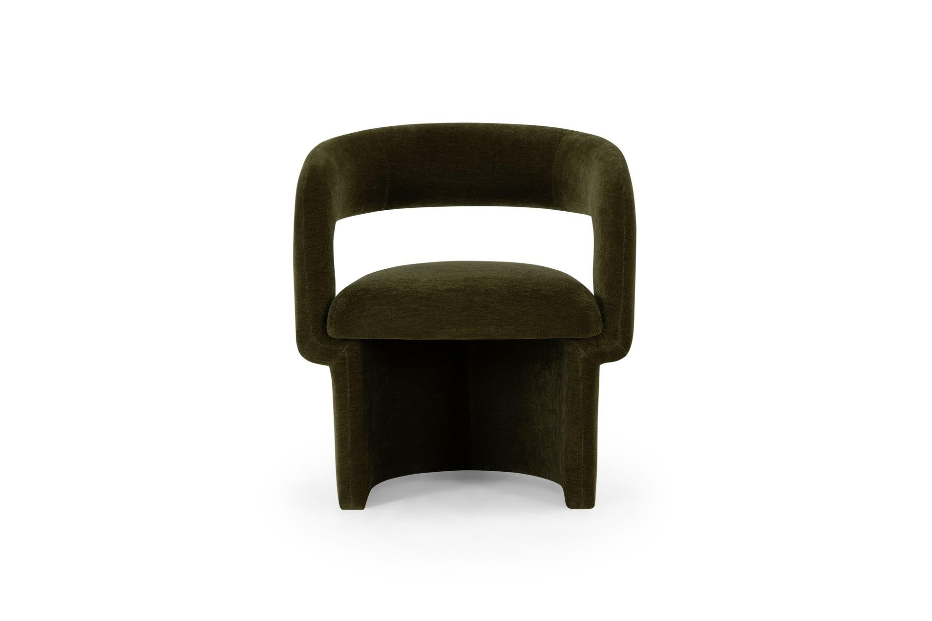 Armchair Asger Moss Olive 2