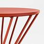 Jump Red Side table Metal Red 1