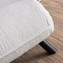 Sando Sleeper Armchair Bouclé White 4