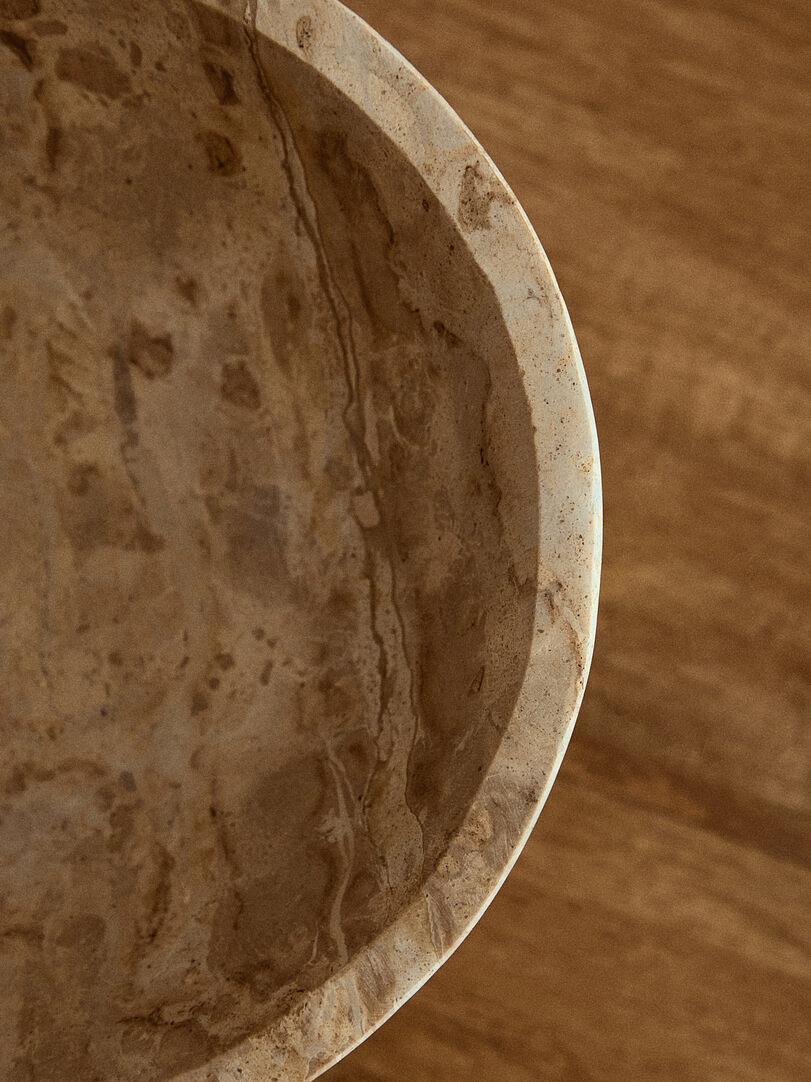Santino Bowl Marble Brown 6
