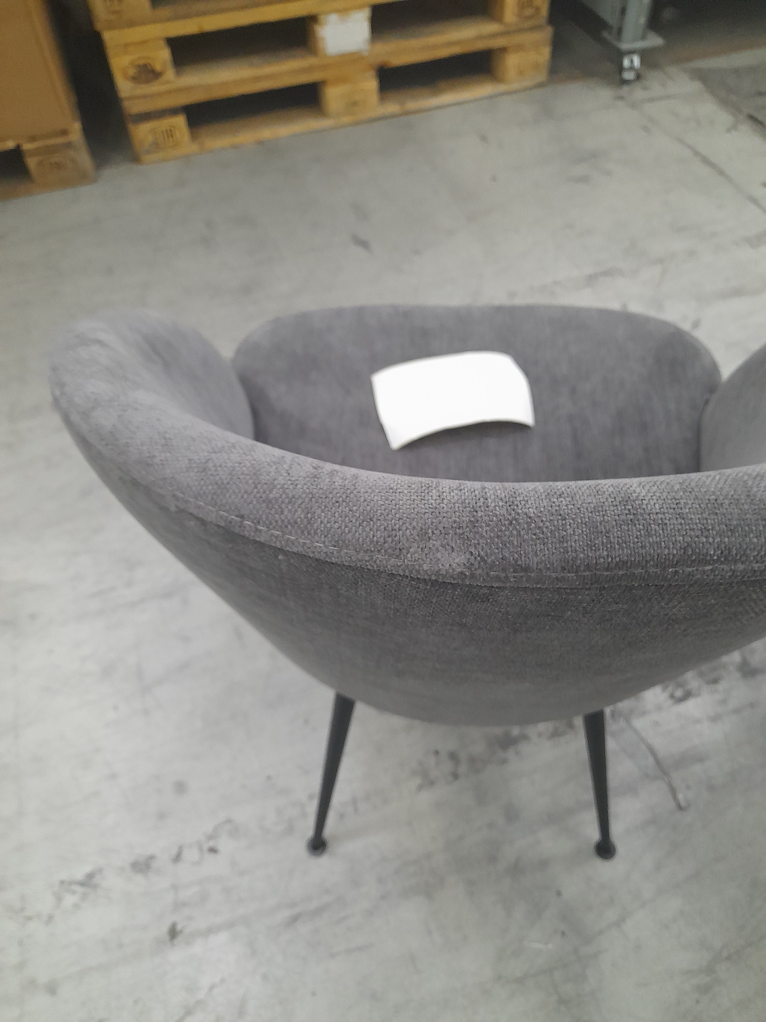 Holly Esszimmerstuhl Danny Steel Grey 8
