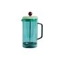 French Press Kaffeekanne Glas Grün 0