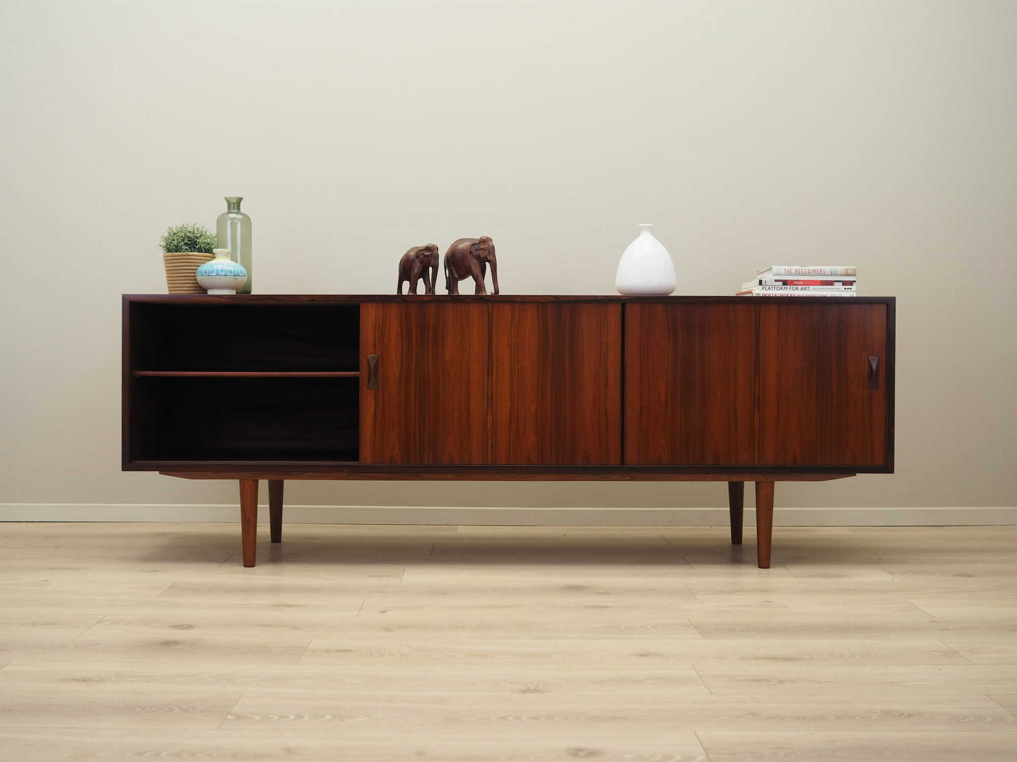 Vintage Sideboard Palisanderholz Braun 1960er Jahre 2