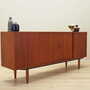 Vintage Sideboard Teakholz Braun 1970er Jahre 5