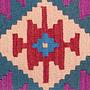 Kilim Gashgai Teppich Mehrfarbig 3