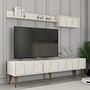 Lyon 2 TV-Schrank Holz Creme Walnuss 3