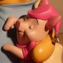  Figur Winnie Puuh & Ferkel Kunstharz Keramik 2000er Jahre 9