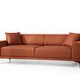 Petra 3 Sofa Orange 4