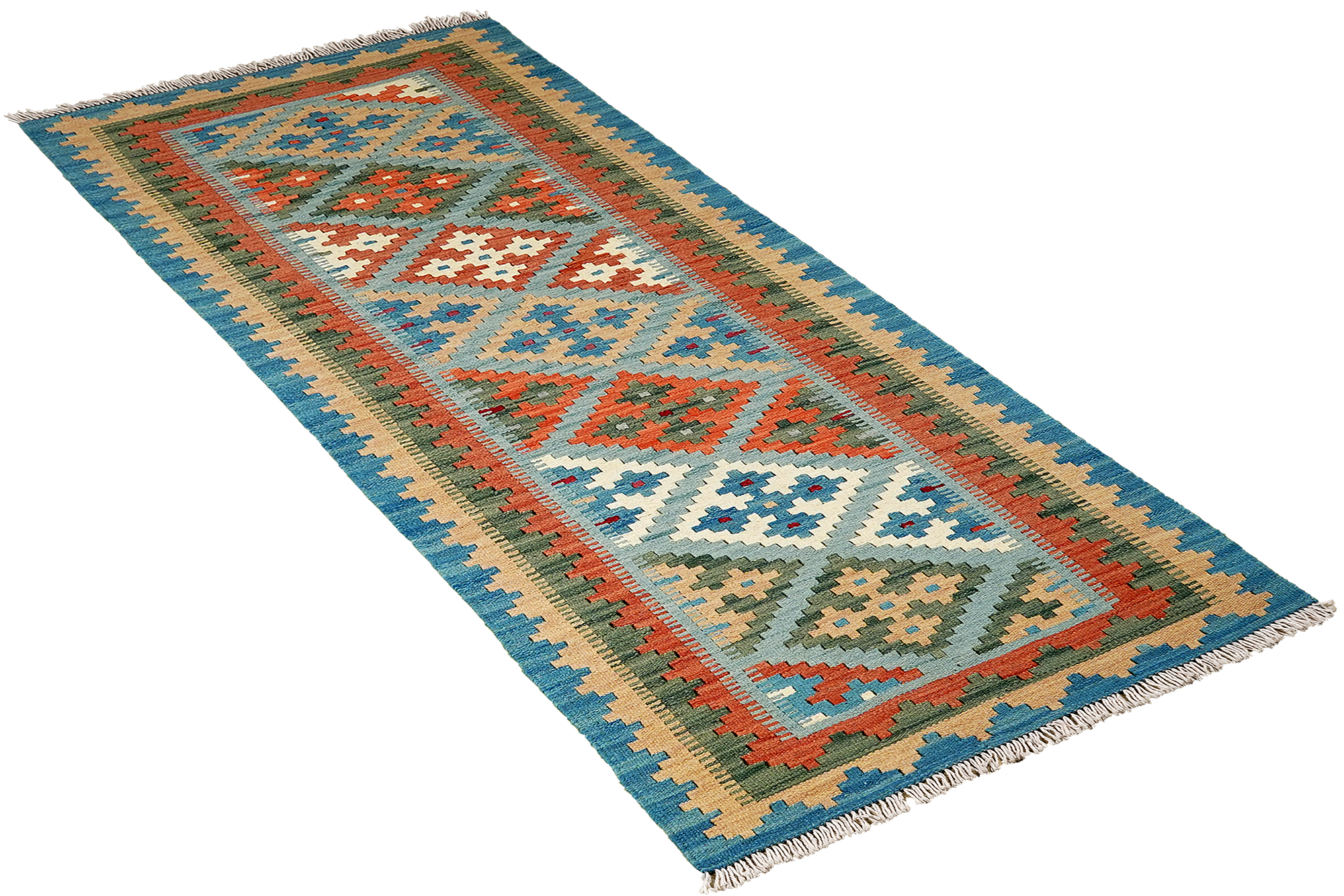 Kilim Gashgai Teppich Mehrfarbig 2