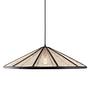 Akira Pendant Lamp Linen Black Natural Ø 70cm 7