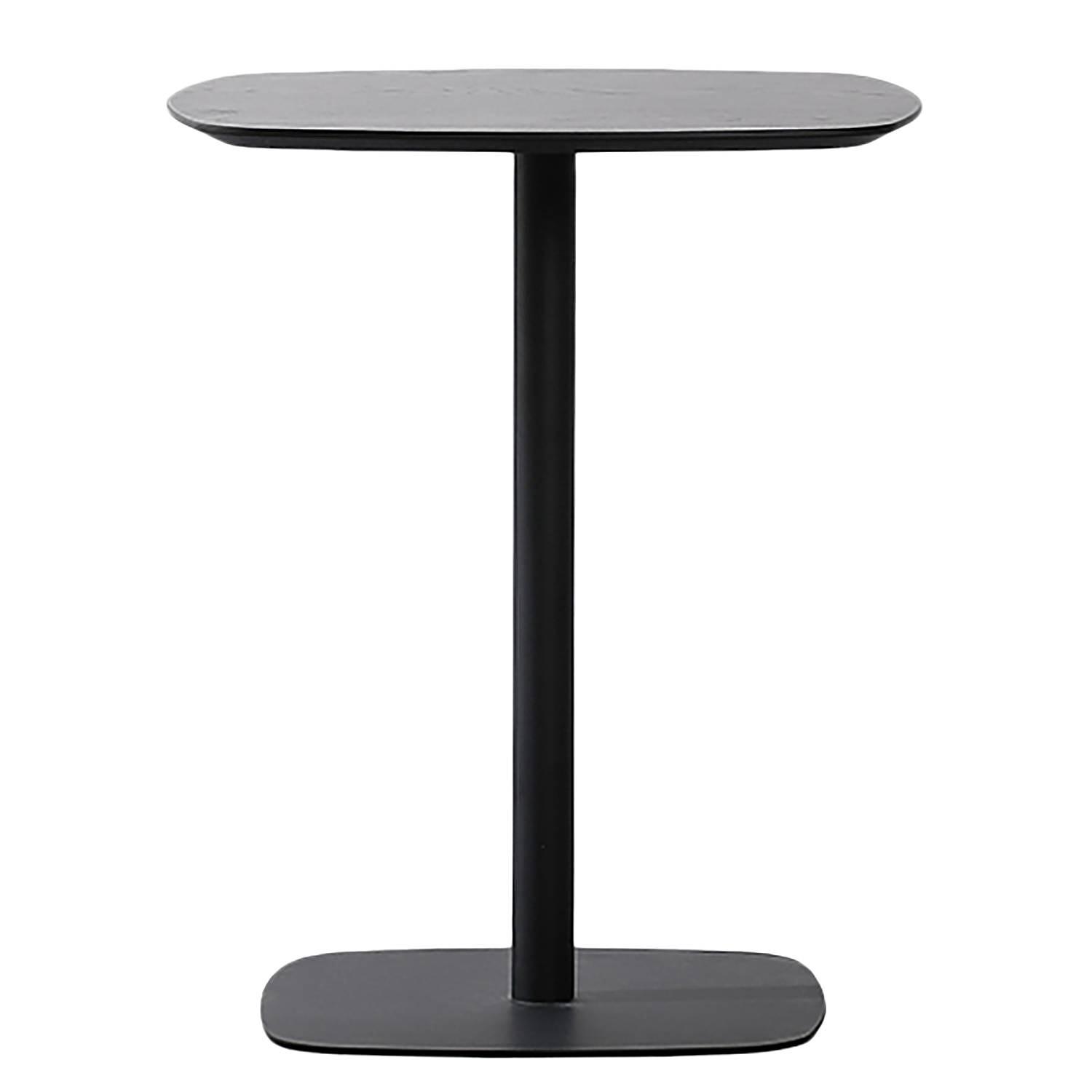 Bistrotisch Finse Metall Eiche Schwarz 1