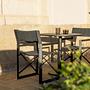 MANTRA Bistro Table Aluminum Anthracite 84x84 cm 2