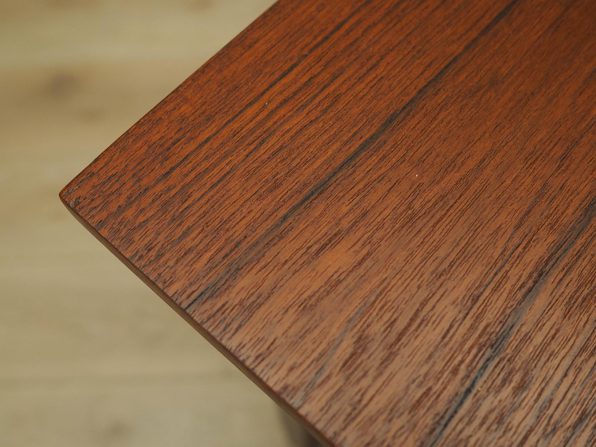 Teak desk Brown 1970s 8