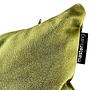 Artik Velvet Polyester Green Decorative Cushion 60 x 40 cm 1
