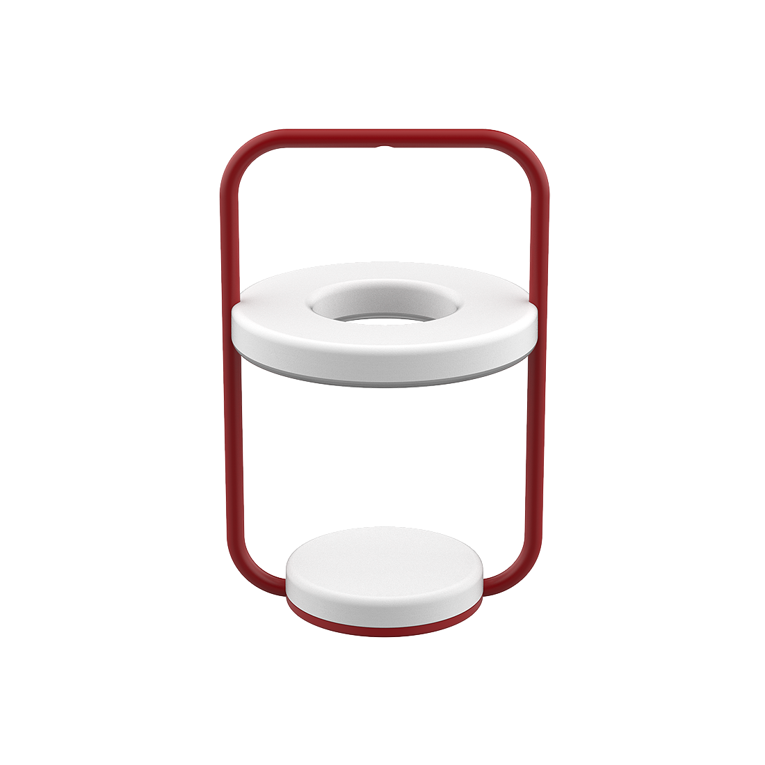 Ulli Battery lantern Aluminium Red 1