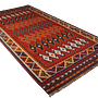 Kilim Gashgai Teppich Mehrfarbig 2