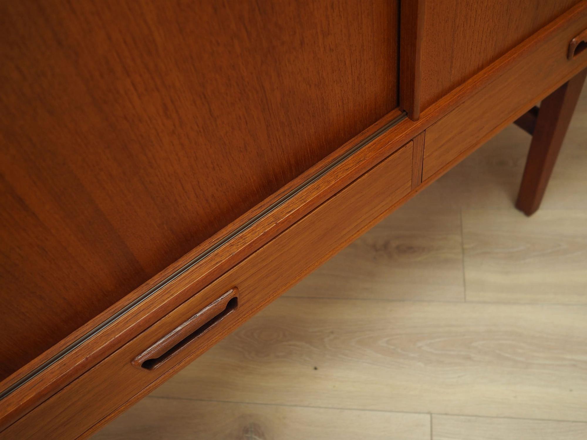 Vintage Sideboard Teak Brown 1960s 13