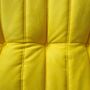 Togo Pouf Tessuto Giallo Limone 5