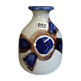 Vintage 82-12 Vase Keramik Blau 0