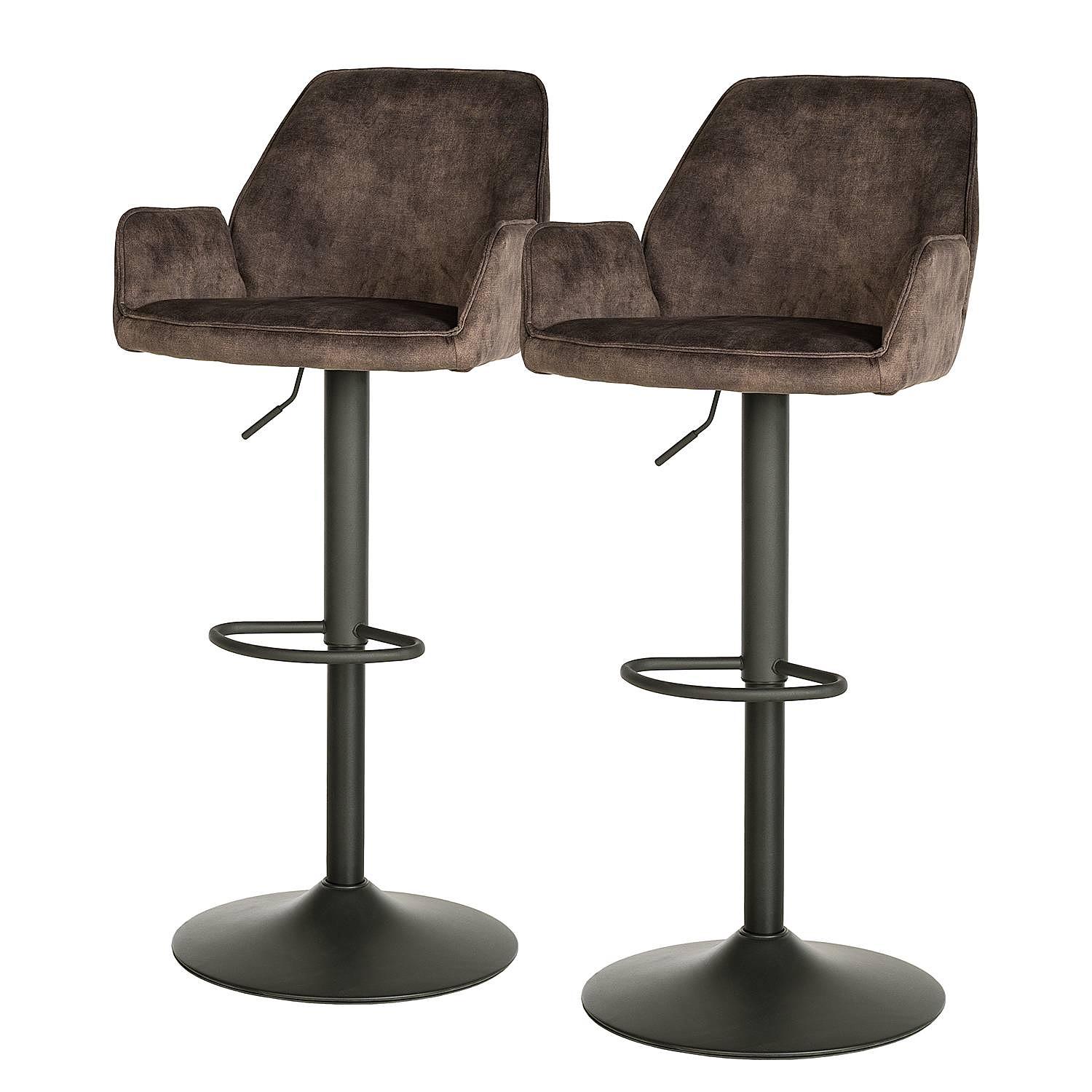2x Barstuhl Prace Braun 2