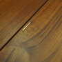 Panca vintage in teak marrone anni '70 7