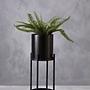 Asher Two-Tier Plant Stand Black 5