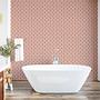 Tapete Blush Pink PVC Rosa Höhe: 90 cm 3