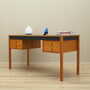 Vintage Desk Ash Wood Brown 1970s 2