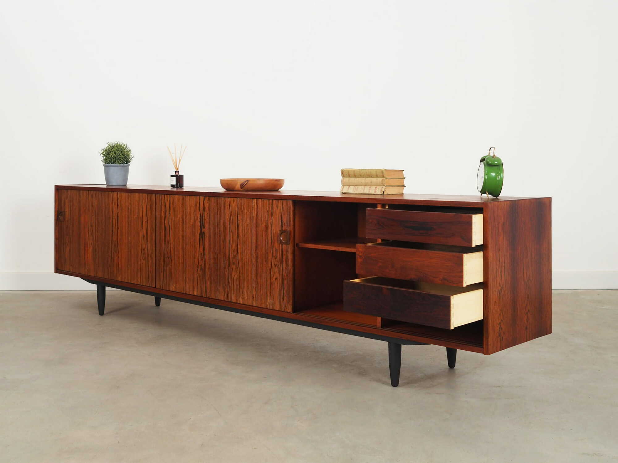 Vintage Sideboard Palisanderholz Braun 1960er Jahre 4