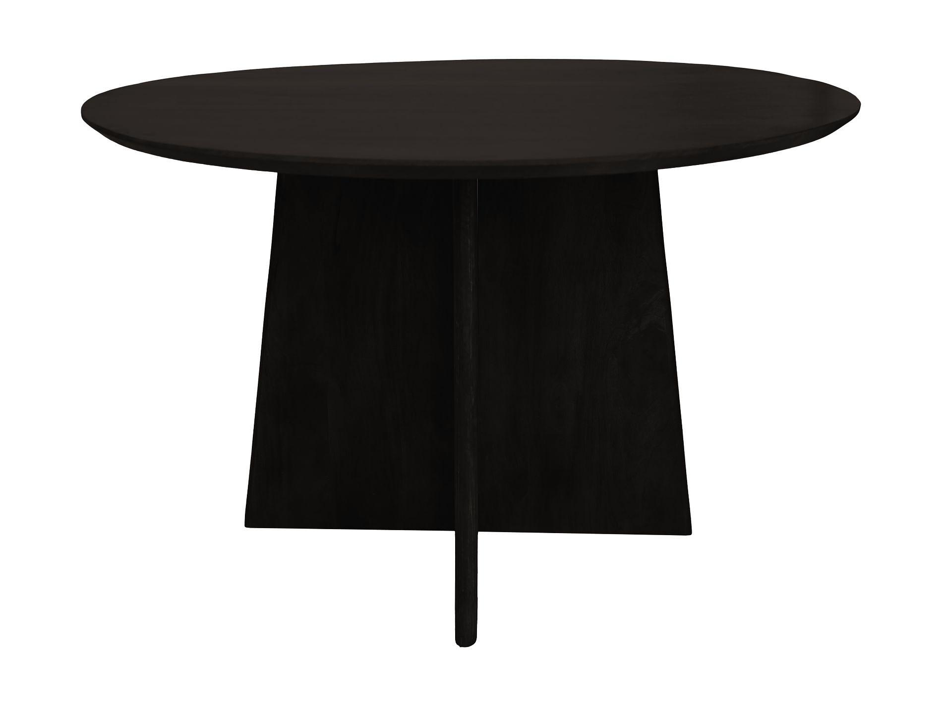 Runder Esstisch mit Kreuzbein ø120cm 0