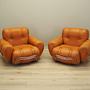 2x Space Age Armchair Orange 1960s 3
