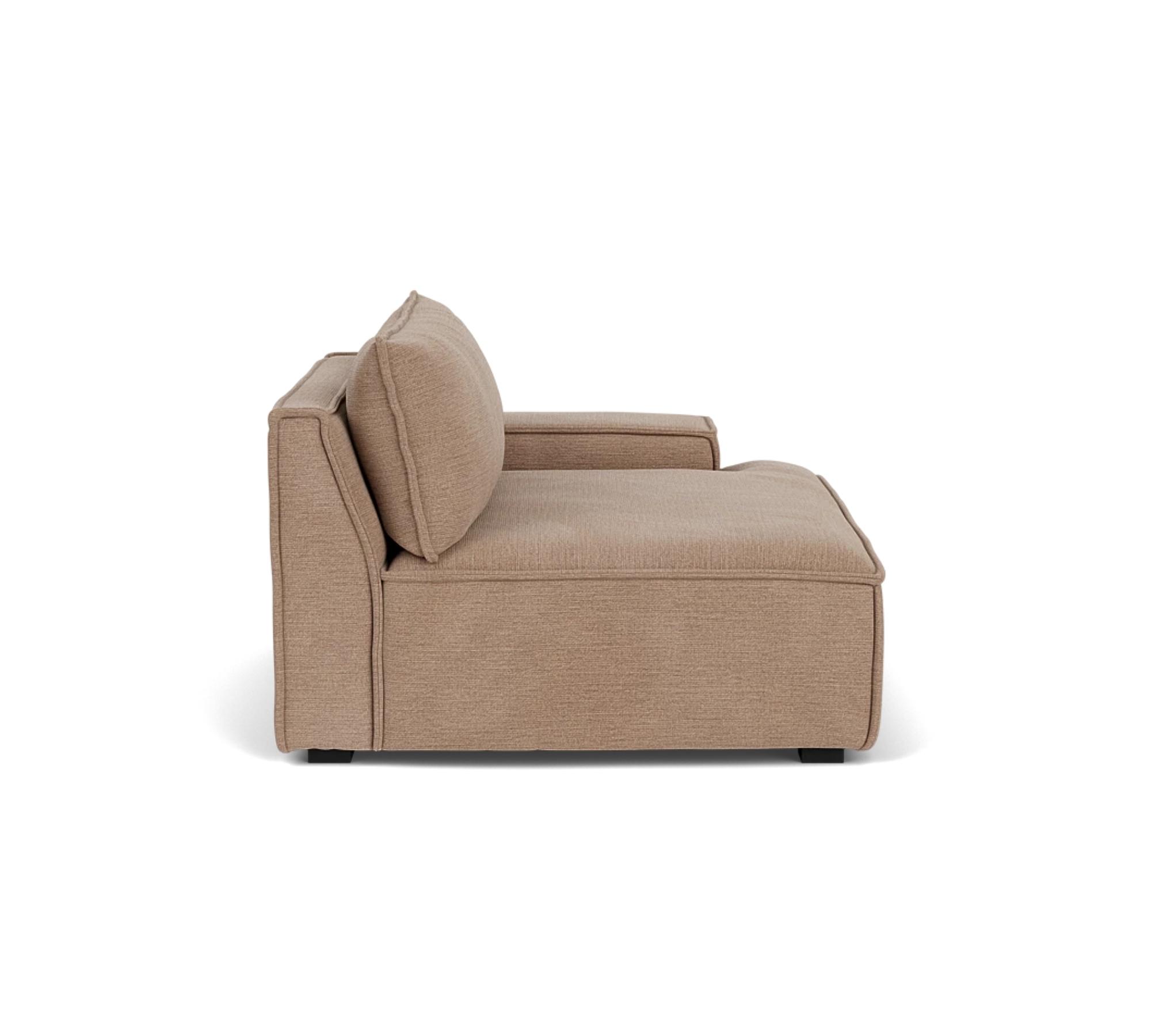 Daphne 1-Sitzer Modul Rechts Aulla Caramel 4