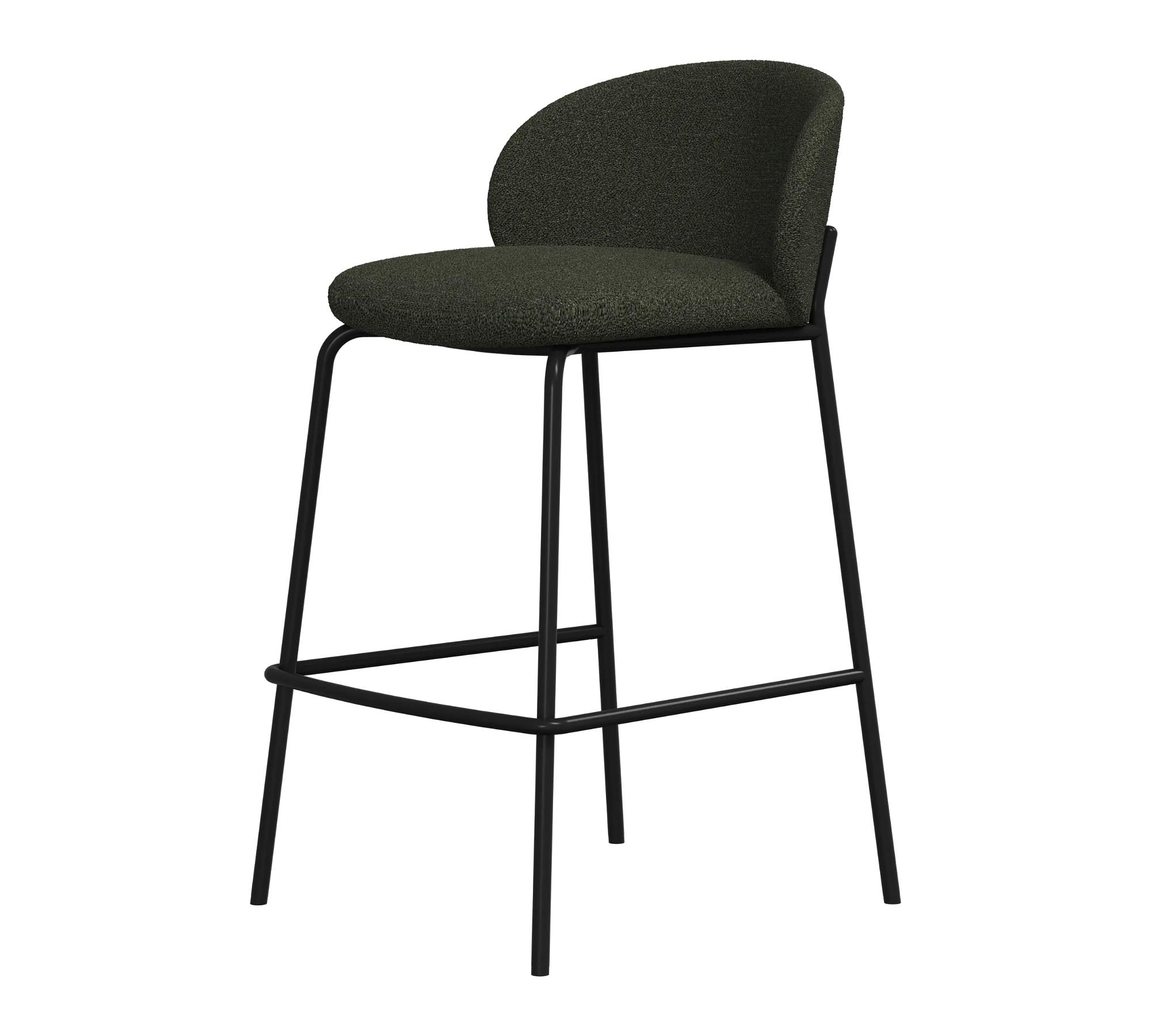 Princeton Bar Stool Lazio Fabric Green 0