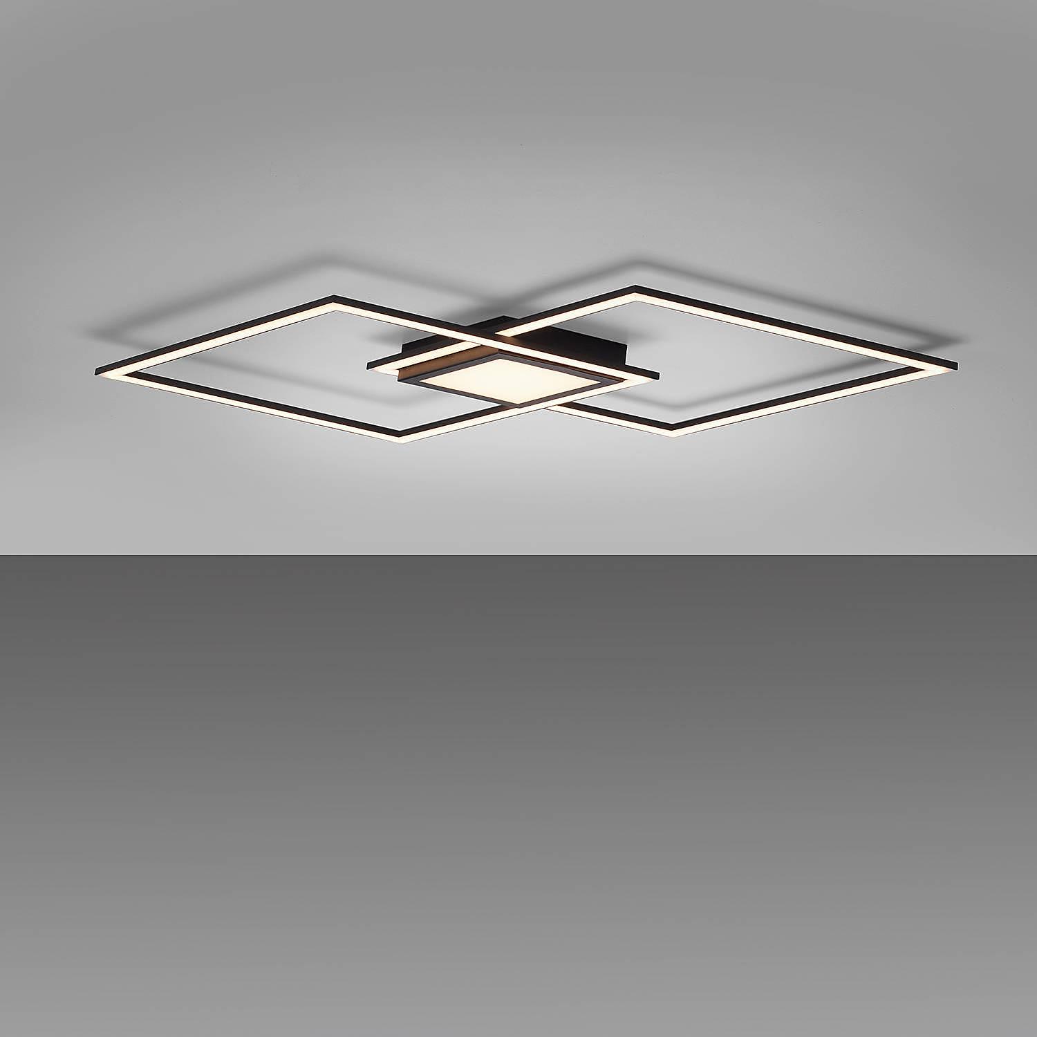 LED-Deckenleuchte Asmin Typ C Polycarbonat Aluminium 3