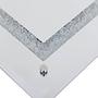 Aarau LED-Deckenleuchte Edelstahl Silber 2