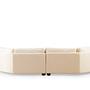 River 4-seater corner sofa Right Beige 4
