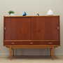 Vintage Highboard Teakholz Braun 1960er Jahre 1