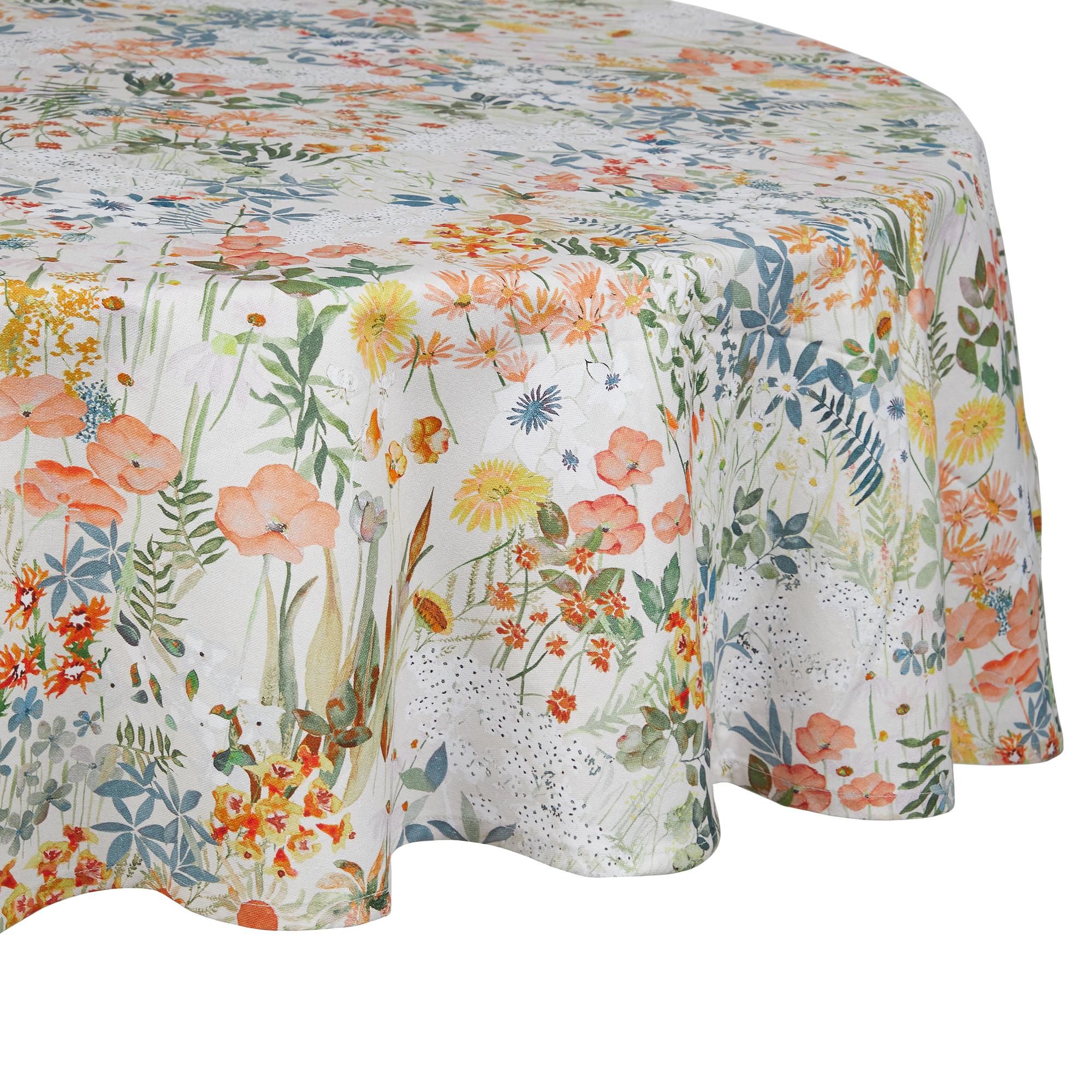 Montecito Tischdecke Baumwolle Mehrfarbig 180x180cm 0